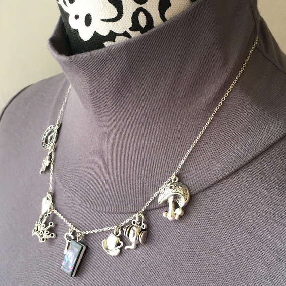 Alice in Wonderland by Lewis Carroll Handmade Literature Necklace, Book Cover - Picture 7 of 16